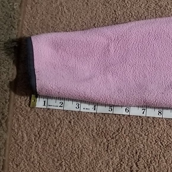 COPY - COPY - Pink zip up Fleece w/charcoal gray … - Picture 9 of 15